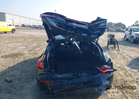 2022 Honda Civic Sport Touring из США, поврежденный, VIN 19XFL1G86NE005656